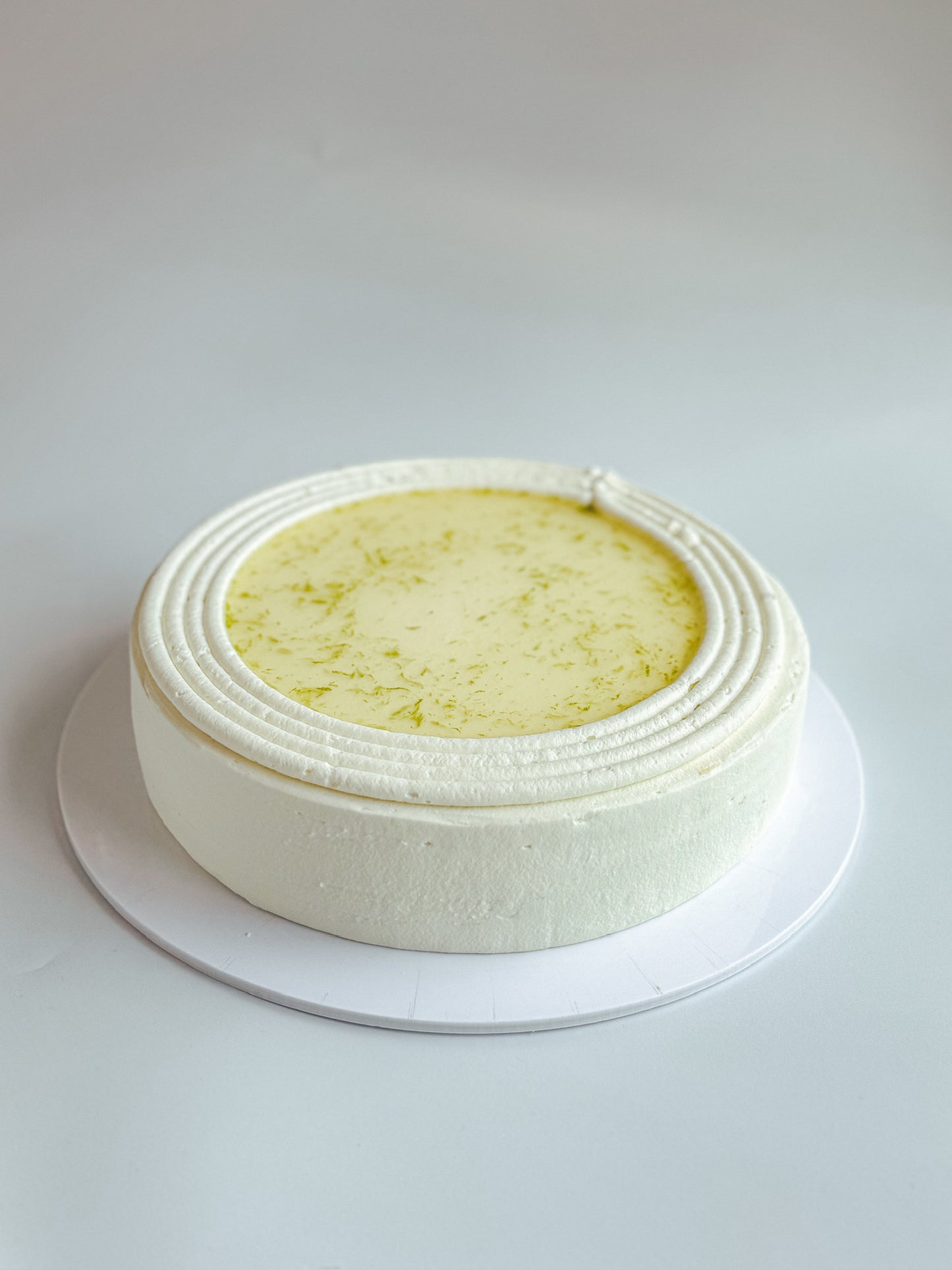8 in matcha yuzu crepe cake