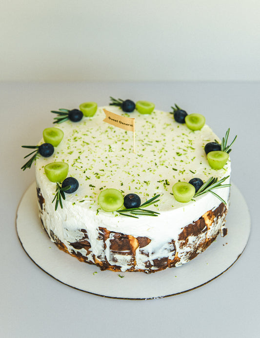 Matcha Yuzu Basque Burnt Cheese Cake